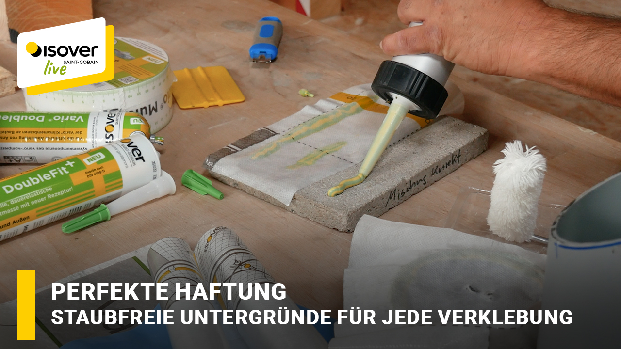 Perfekte Haftung: Staubfreie Untergründe für jede Verklebung